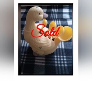 Duck Measuring Spoon Set in Cream and Yellow